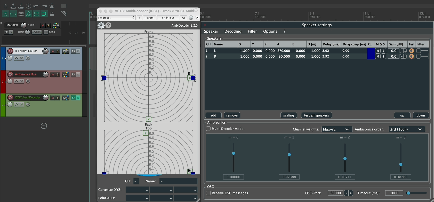 Lautsprecher-Preset auswählen
