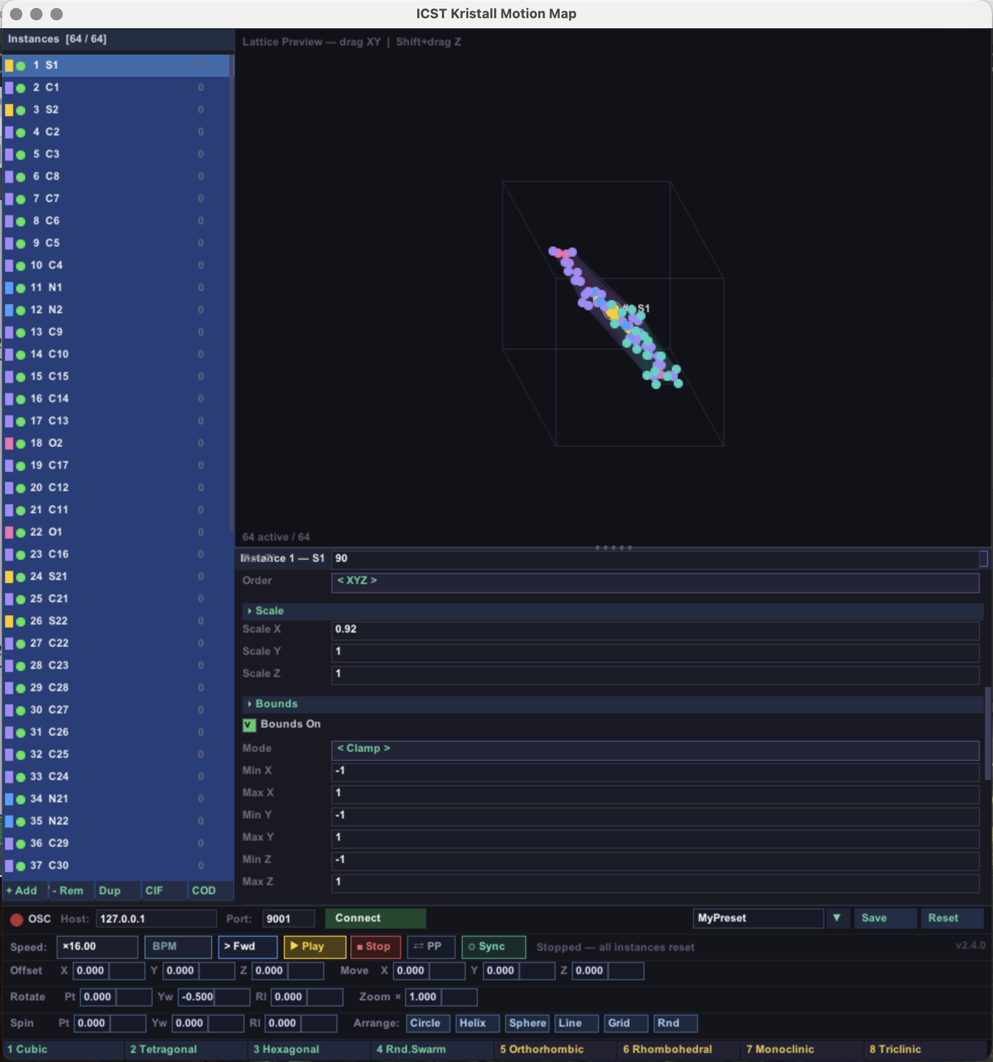 ICST Kristall Motion Map — v2.4.0